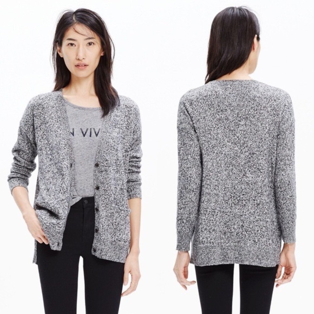 Madewell Landscape marled cardigan